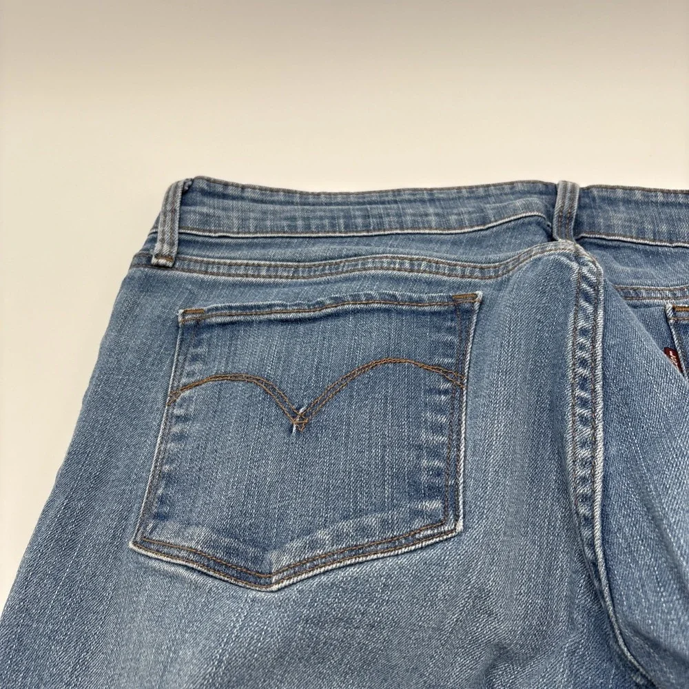 Levi's Demi‎ Curve Mid Rise Boot Cut Women's Size 14/32 Inseam 32 Preowned